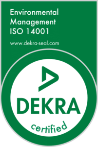 DEKRA ISO 14001 -ympäristöjohtamisen sertifikaatti